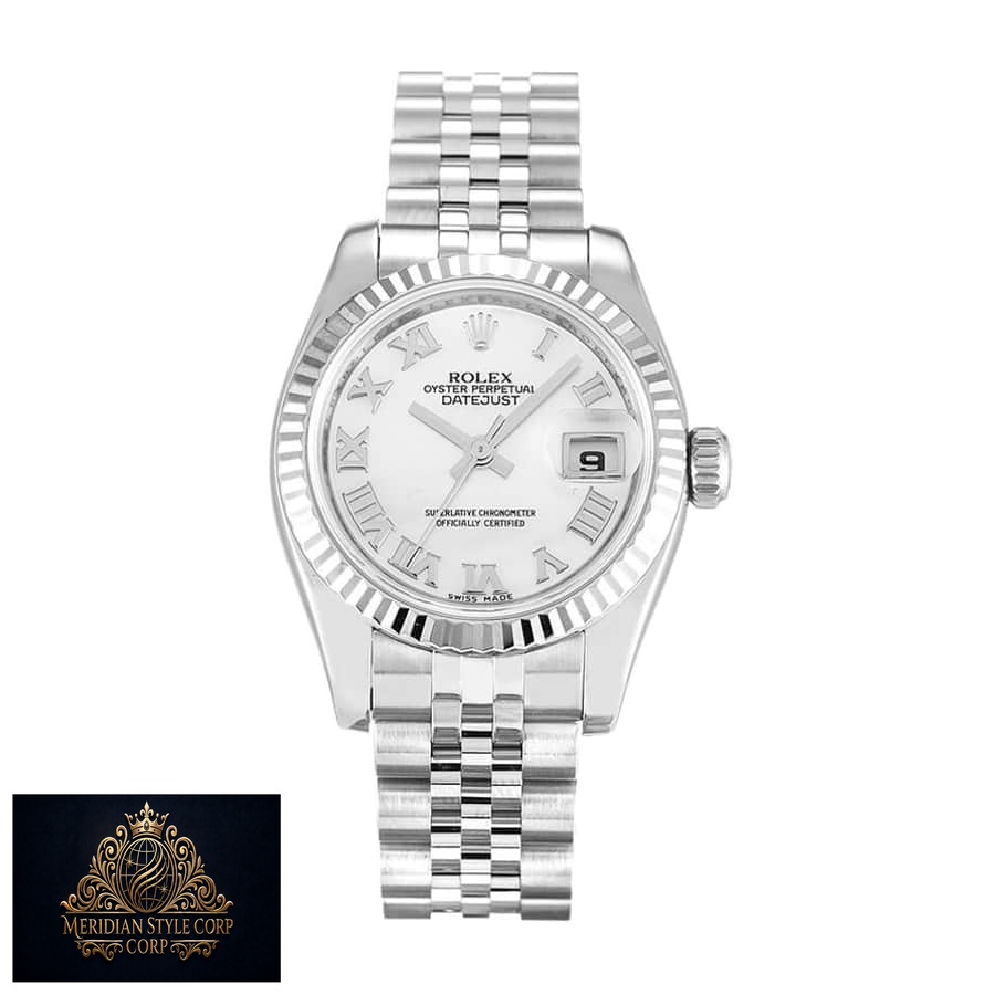 Rolex Datejust 179174 White “Roman Numeral Dial” Exact Replica 1:1