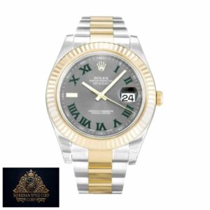 Rolex Datejust Grey Roman Dial 116333-0001 Mirror Clone Quality