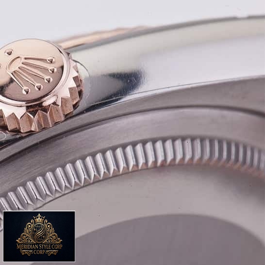 Rolex Datejust 36 116231 Stainless Steel Case & Rose Gold Crown Pusher Replica