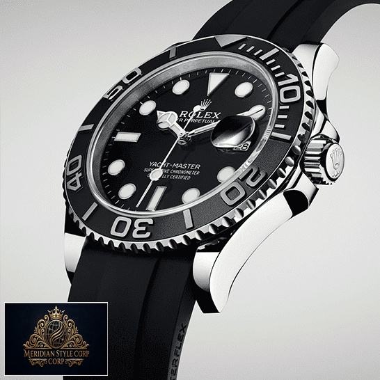 Rolex Yacht-Master 226659 Black Rubber Stainless Steel Case Replica