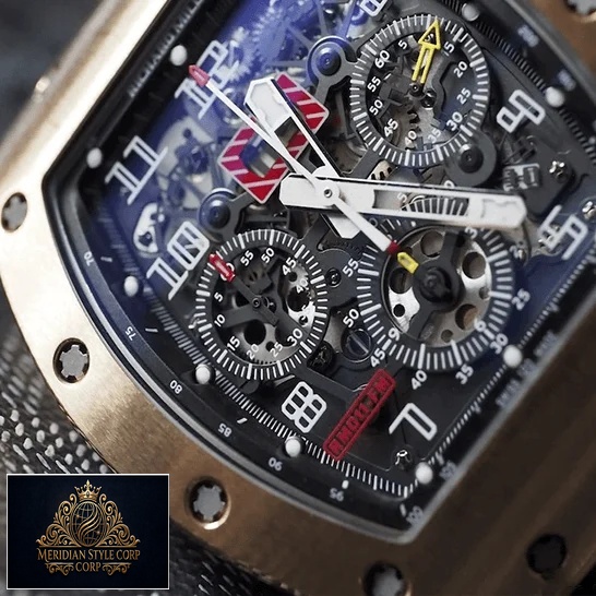 Richard Mille Felipe Massa RM011RG Black Dail Replica