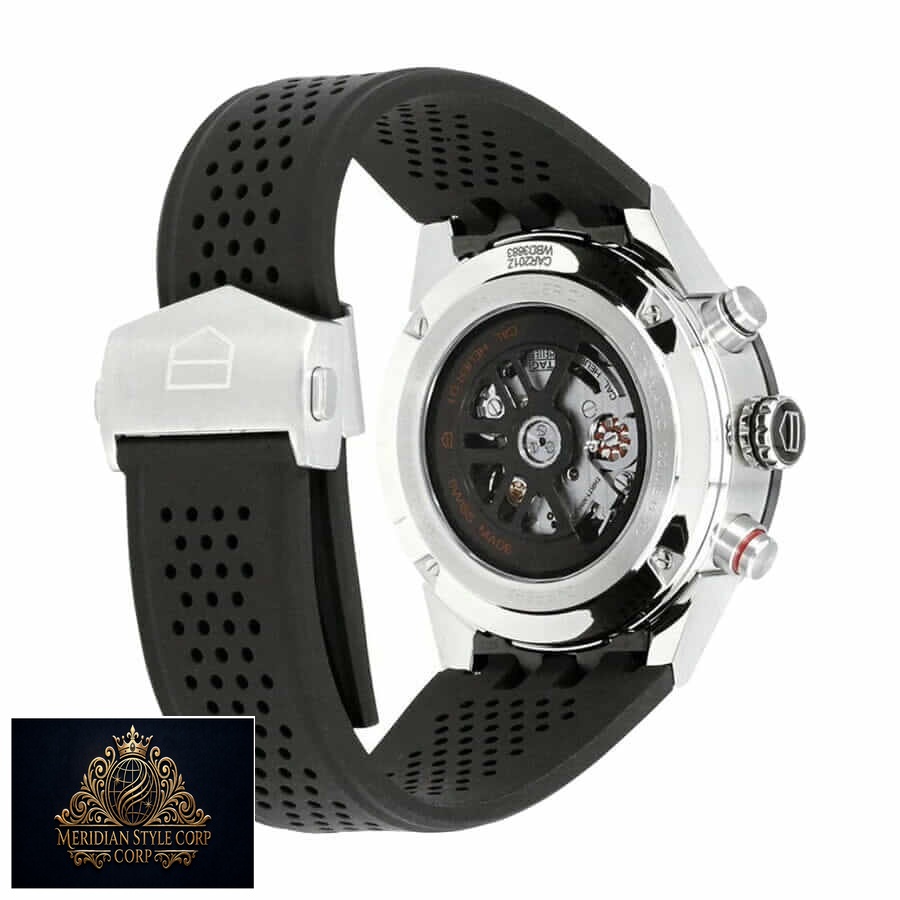 TAG Heuer Carrera Chronograph CBN2A1B.BA0643 “Black Rubber” Deluxe Copy Quality - Image 3
