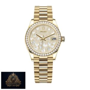 Rolex Datejust 278288RBR “Butterfly” Masterpiece Replica