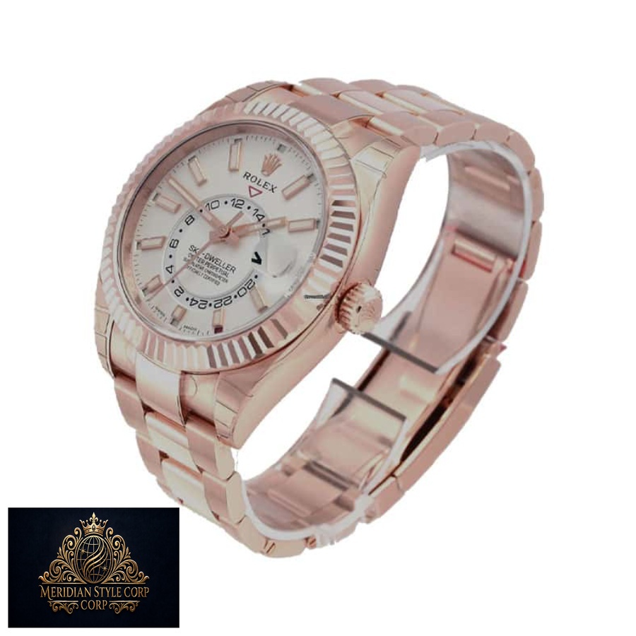 Rolex Sky-Dweller 326935 “Everose Gold” Swiss Super Clone - Image 3