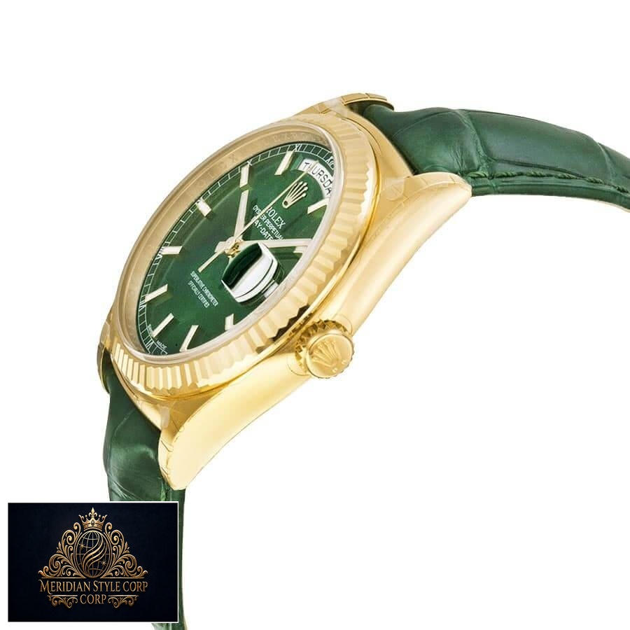 Rolex Day-Date 118138-0003 “Green Dial” Superior Replica - Image 4