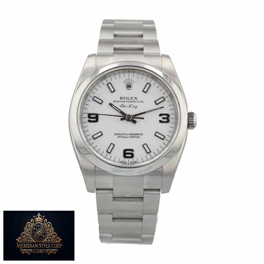 Rolex Air-King 114200 “White Dial” Elite Clone Edition
