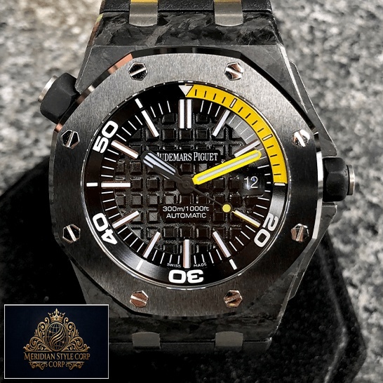Audemars Piguet Royal Oak Automatıc Black Dial Repica close view