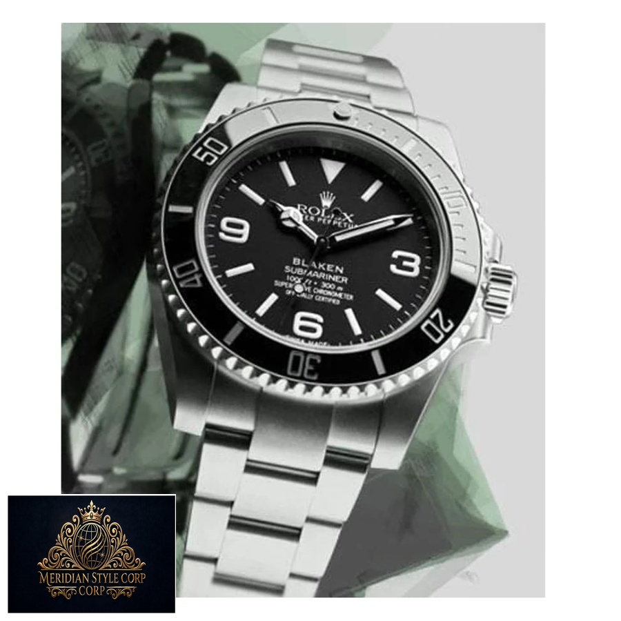Rolex Submariner 6190 Blaken “Black Dial” Mirror Clone Quality - Image 2