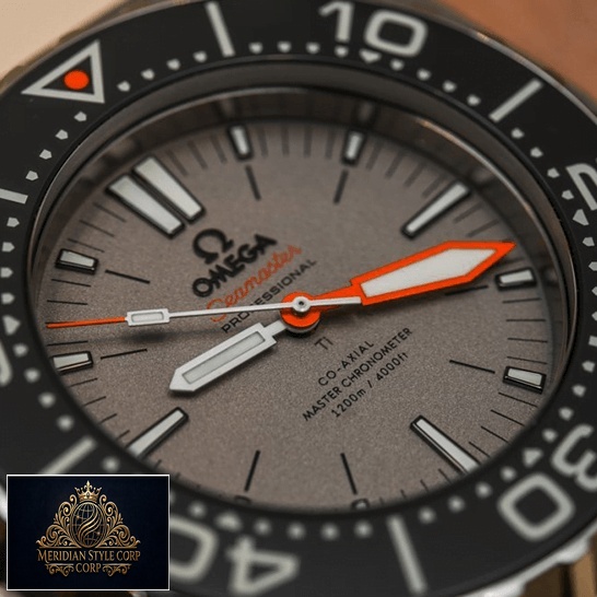 Omega Seamaster 224.32.55.21.01.001 Grey Dial Replica orange shearwater