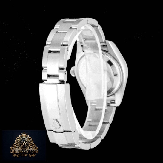 Rolex Datejust 179179 Oyster Replica Fold Clasp on the Rolex logo