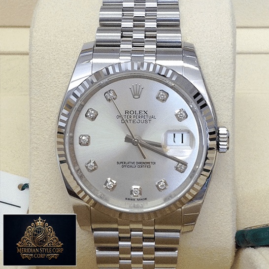 Rolex Datejust 36 116234-0084 Mother of Pearl with Diamonds Dial Replica