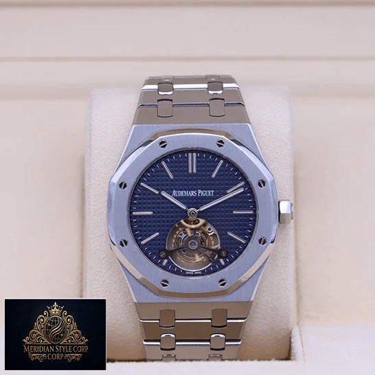 Audemars Piguet Tourbillion Blue Dial 26510ST.OO_.1220ST.01- Replica in the box