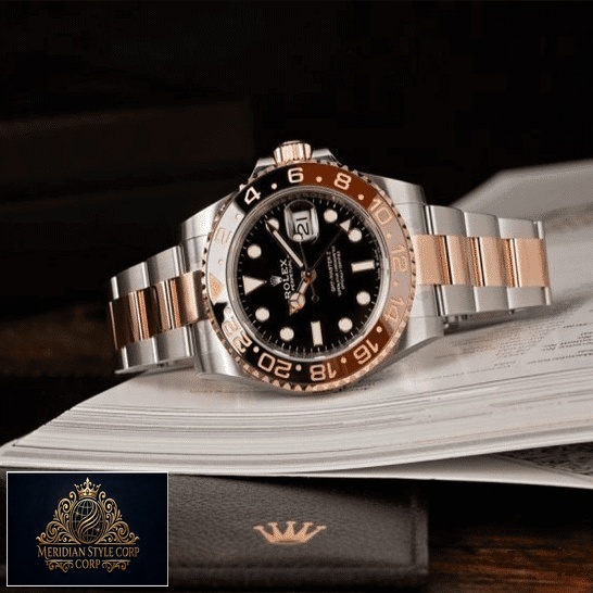 Rolex GMT-Master II Black Dial 126711CHNR-0002 Replica on the book