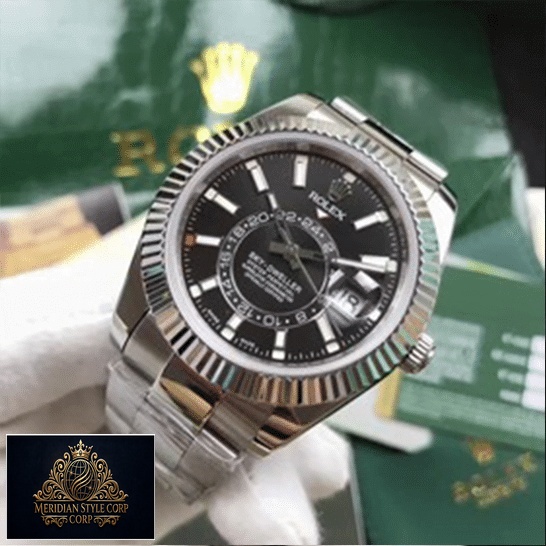 Rolex Sky-Dweller Black Dial 326934 Replica