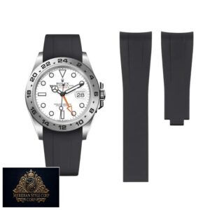 Rolex – Explorer II – Rubber Strap – Black