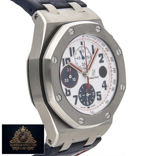 Ap Royal Oak 26208ST.OO_.D305CR.01 White Dial Replica left side view white background