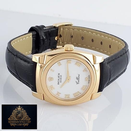 Rolex Geneve Cellini White Dial Romen Numerals Replica