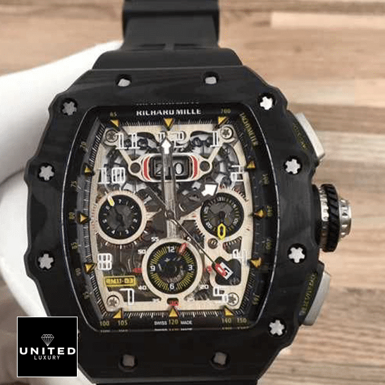 Richard Mille RM 11-03 “Carbon NTPT” Mirror Replica 1:1 - Image 9