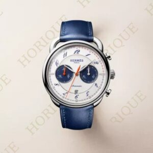 Hermès Arceau Chronographe watch, 42 mm Super Clone Watch