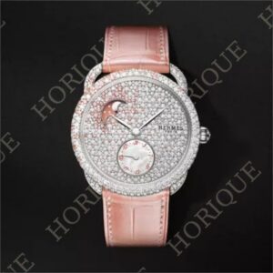 Hermès Arceau Petite Lune watch, Large model, 38 mm Super Clone Watch