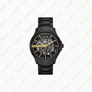 Armani Automatic Black Stainless Steel Watch Super Clone Watch