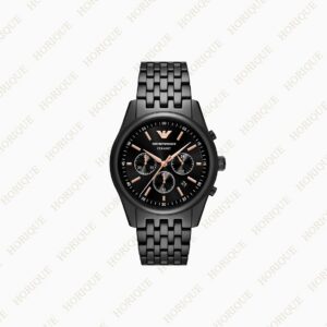Armani Chronograph Black Ceramic Watch Super Clone Watch