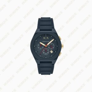 Armani Chronograph Blue Silicone Watch Super Clone Watch
