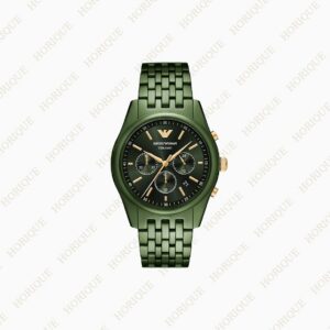 Armani Chronograph Green Ceramic Watch Super Clone Watch