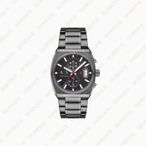 Armani Chronograph Gunmetal Stainless Steel Watch Super Clone Watch