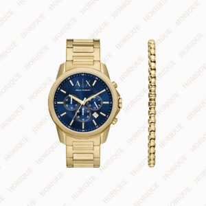 Armani Gold-Tone Stainless Steel Chro Super Clone Watch