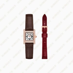 Armani Interchangeable Leather Strap Watch Set Super Clone Watch