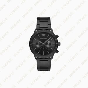 Armani Men's Chronograph Black Stainless Steel Watch Super Clone Watch
