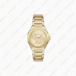 Armani Multifunction Gold Stainless Steel Watch Super Clone Watch