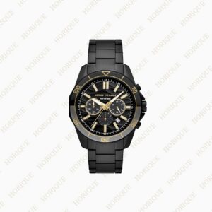 Armani Multifunction Gunmetal Stainless Steel Watch Super Clone Watch