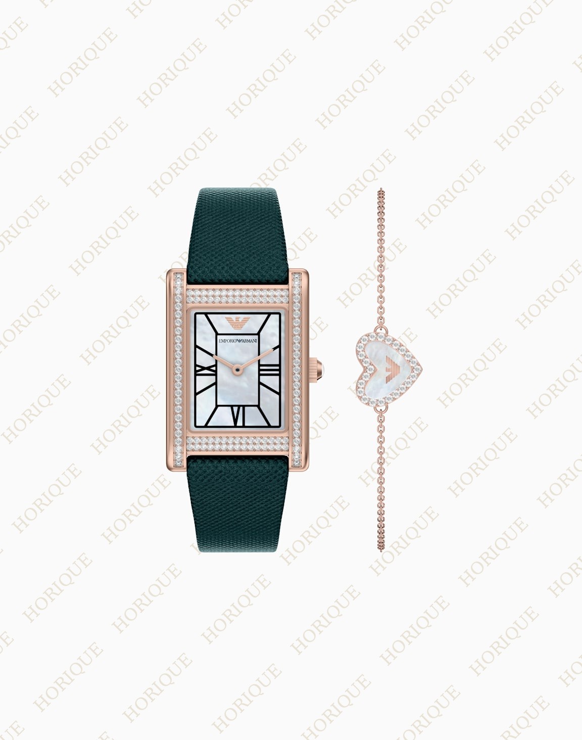 Armani Quartz Watch and Bracelet Set Super Clone Watch