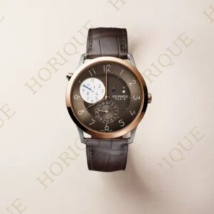 Hermès Slim d'Hermès GMT watch, 39.5 mm Super Clone Watch