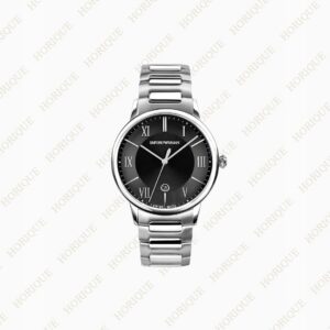 Armani Swiss Made Three-Hand Date Stainless Steel Watch Super Clone Wa