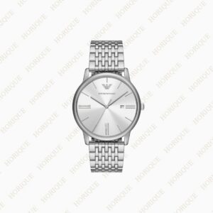 Armani Three-Hand Date Stainless Steel Watch Super Clone Watch