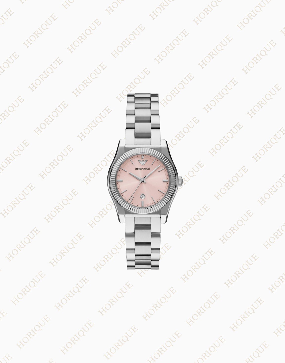 Armani Three-Hand Date Stainless Steel Watch Super Clone Watch