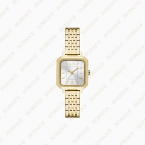 Armani Three-Hand Gold-Tone Stainless Steel Watch Super Clone Watch