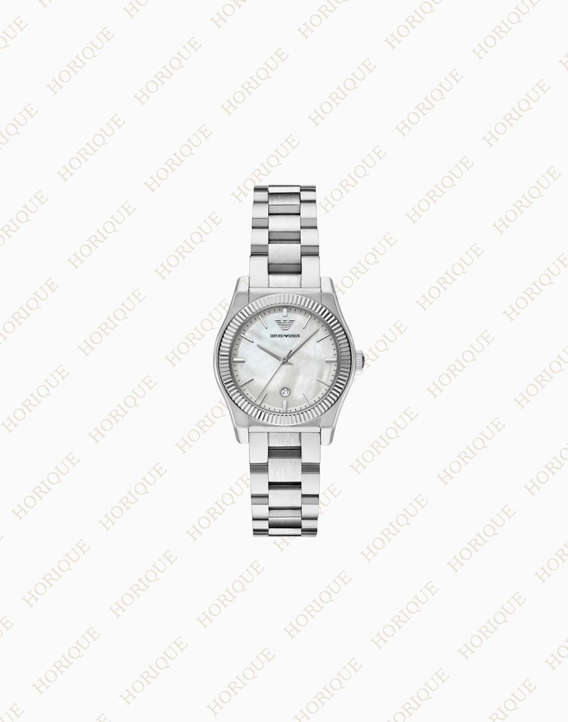 Armani Three-Hand Stainless Steel Watch Super Clone Watch