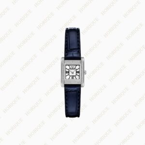 Armani Two-Hand Blue Leather Watch Super Clone Watch