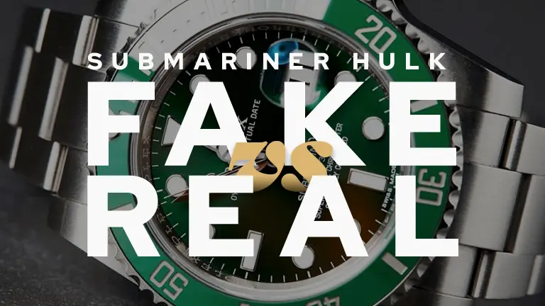 Rolex Submariner Hulk Replica vs Real